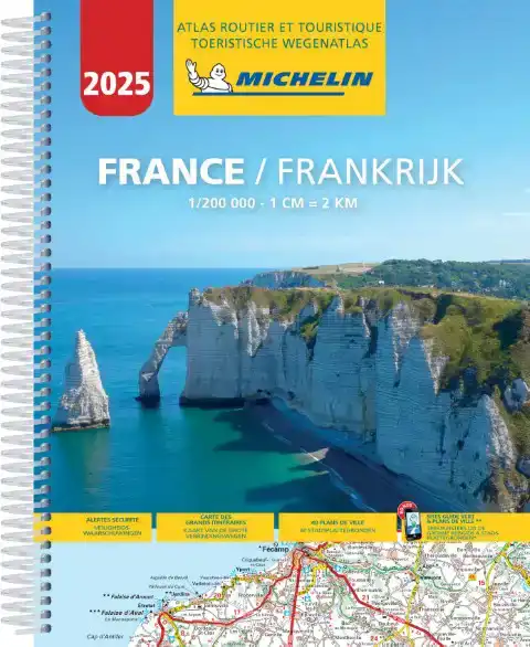 MICHELIN WEGENATLAS FRANKRIJK 2025