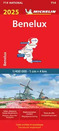 MICHELIN 714 BENELUX 2025