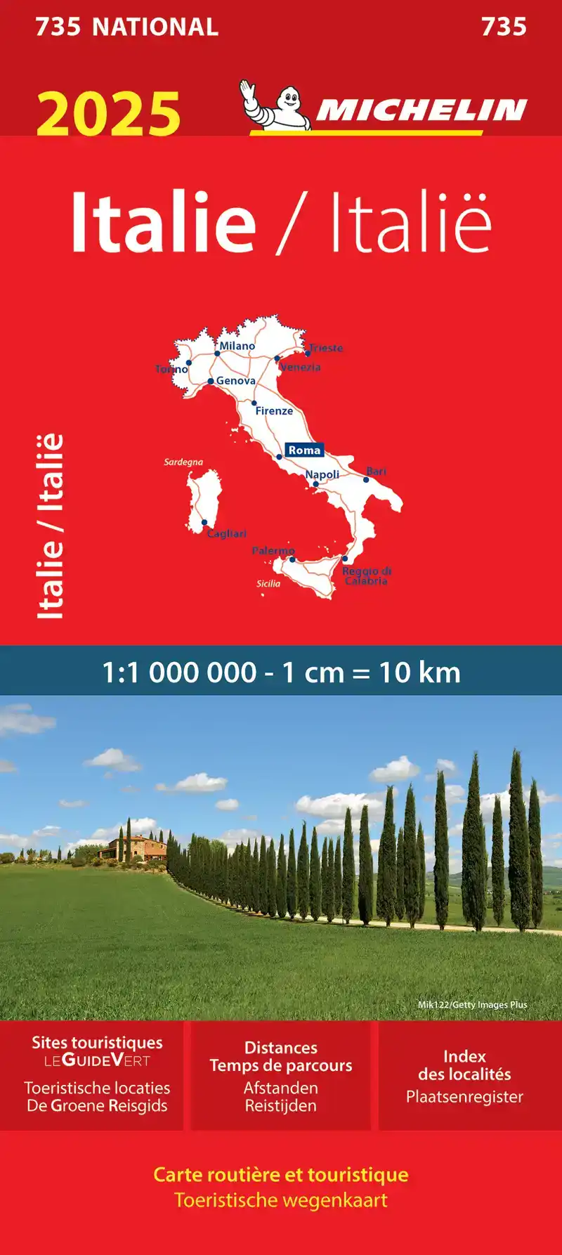MICHELIN 735 ITALIE 2025