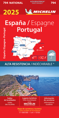 MICHELIN 794 SPANJE, PORTUGAL SCHEURVAST 2025