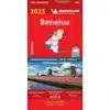MICHELIN WEGENKAART 795 BENELUX 2025 SCHEURVAST