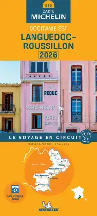 MICHELIN WEGENKAART 526 LANGUEDOC-ROUSSILLON 2026