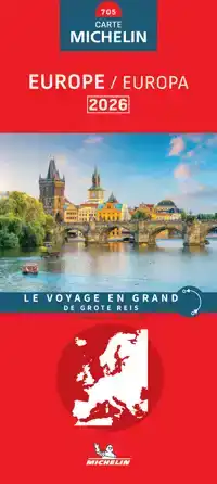 MICHELIN WEGENKAART 705 EUROPA 2026