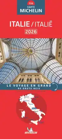 MICHELIN WEGENKAART 735 ITALIE 2026