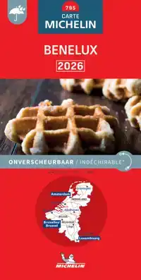 MICHELIN WEGENKAART 795 BENELUX SCHEURVAST 2026