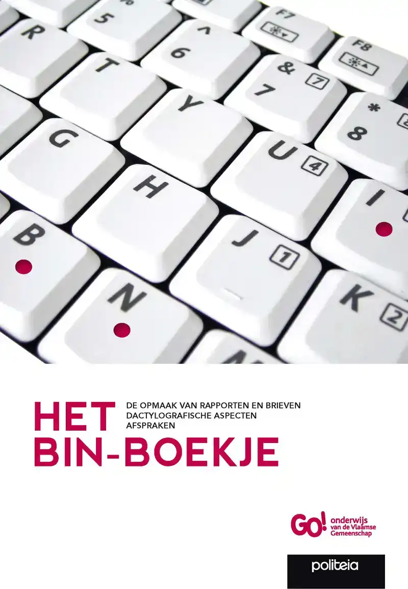 HET BIN-BOEKJE