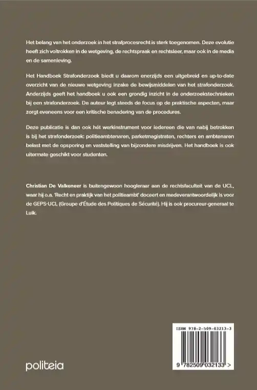 HANDBOEK STRAFONDERZOEK
