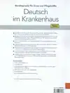 DEUTSCH IM KRANKENHAUS NEU - LEHR- UND ARBEITSBUCH