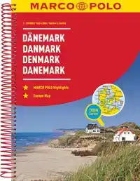 MARCO POLO REISEATLAS DANEMARK 1:200.000