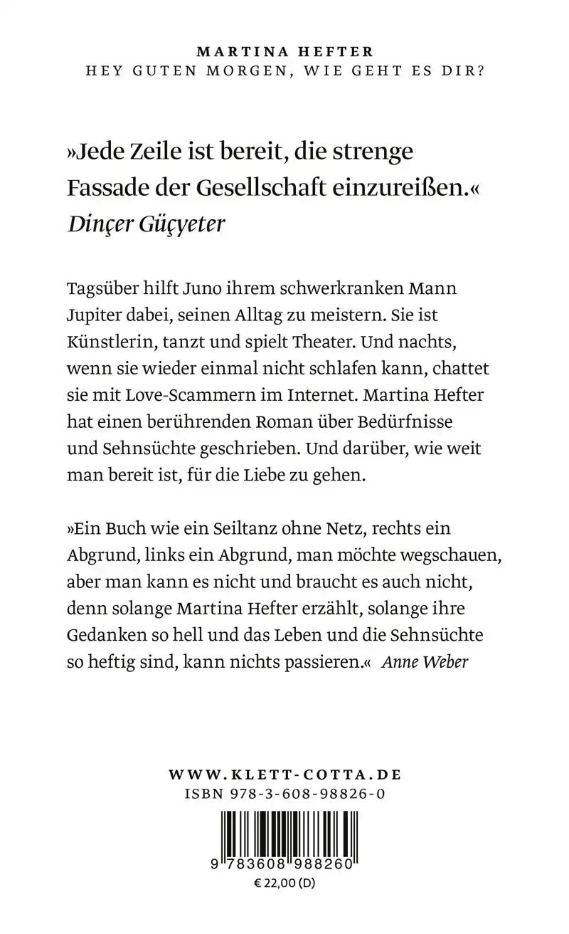 HEY GUTEN MORGEN, WIE GEHT ES DIR?