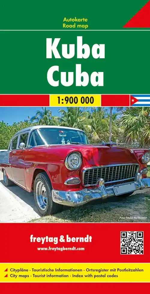 F&B WEGENKAART CUBA