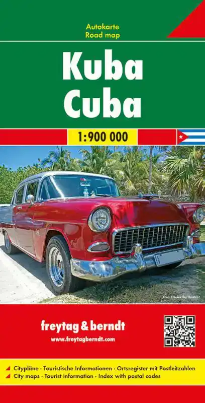 F&B WEGENKAART CUBA