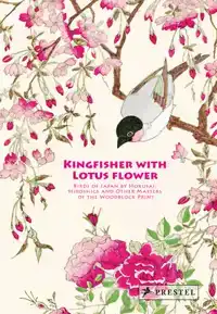 KINGFISHER WITH LOTUS FLOWER