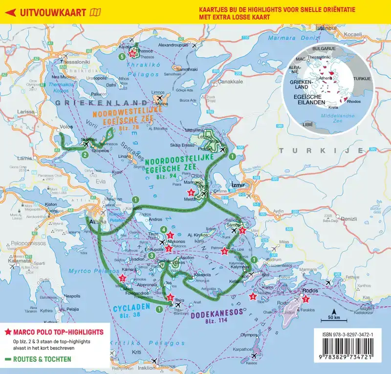 MARCO POLO NL EGEISCHE EILANDEN - CYCLADEN/SPORADEN