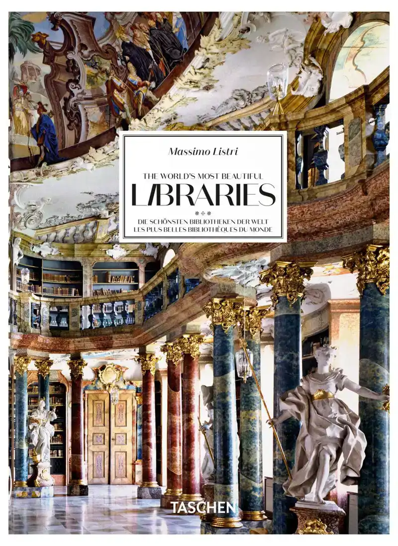 MASSIMO LISTRI. THE WORLD'S MOST BEAUTIFUL LIBRARIES. 45TH E