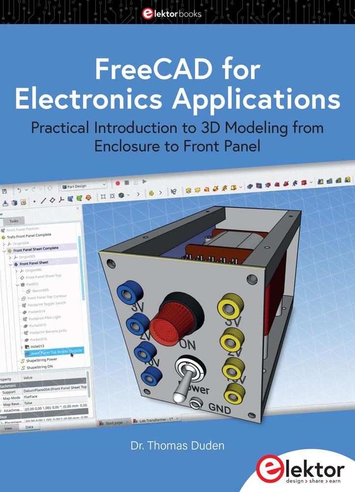 FREECAD FOR ELECTRONICS APPLICATIONS