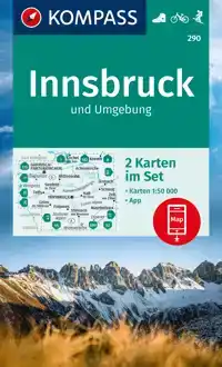 KOMPASS WK290 INNSBRUCK MIT UMGEBUNG