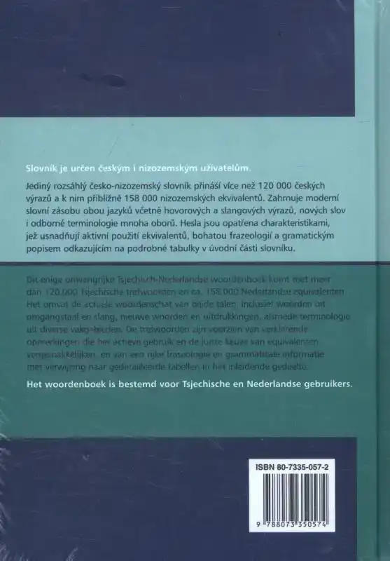 WOORDENBOEK TSJECHISCH-NEDERLANDS