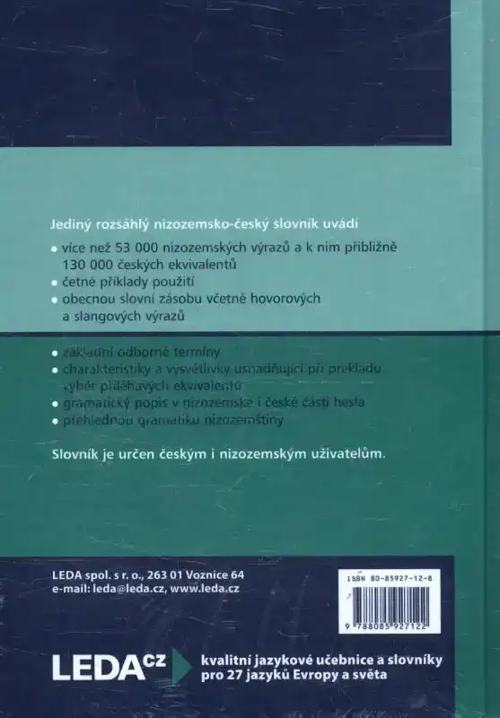 WOORDENBOEK NEDERLANDS-TSJECHISCH