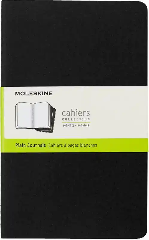 SCHRIFT MOLESKINE 130X210MM BLC 160PAG