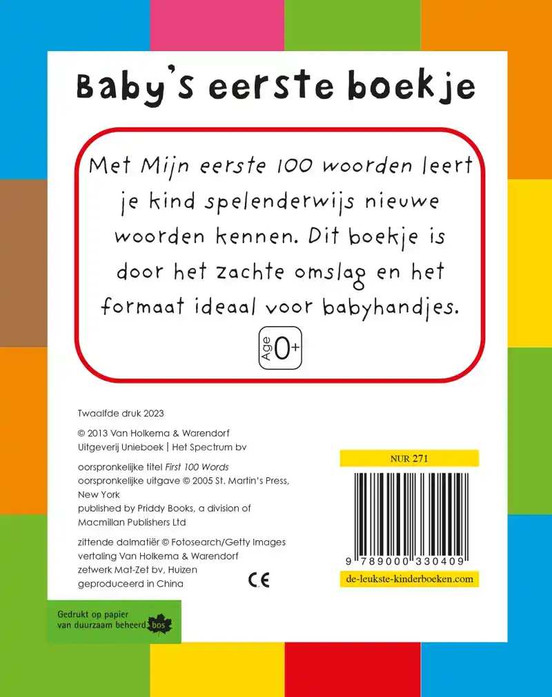 MIJN EERSTE 100 WOORDEN