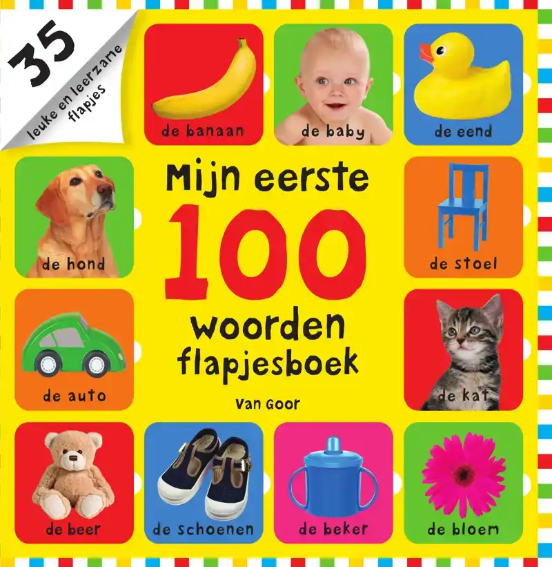 MIJN EERSTE 100 WOORDEN FLAPJESBOEK