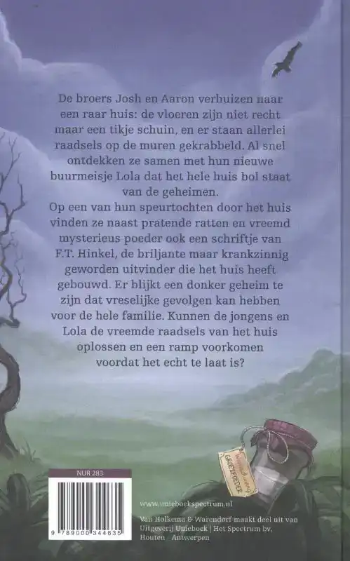 HET HUIS MET DE SCHUINE VLOEREN, PRATENDE RATTEN EN RAADSELS