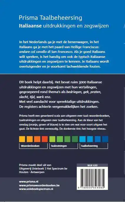 ITALIAANSE UITDRUKKINGEN EN ZEGSWIJZEN