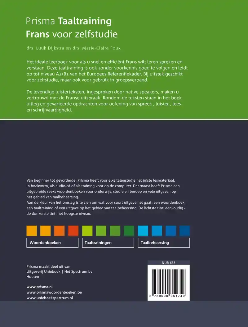 FRANS VOOR ZELFSTUDIE
