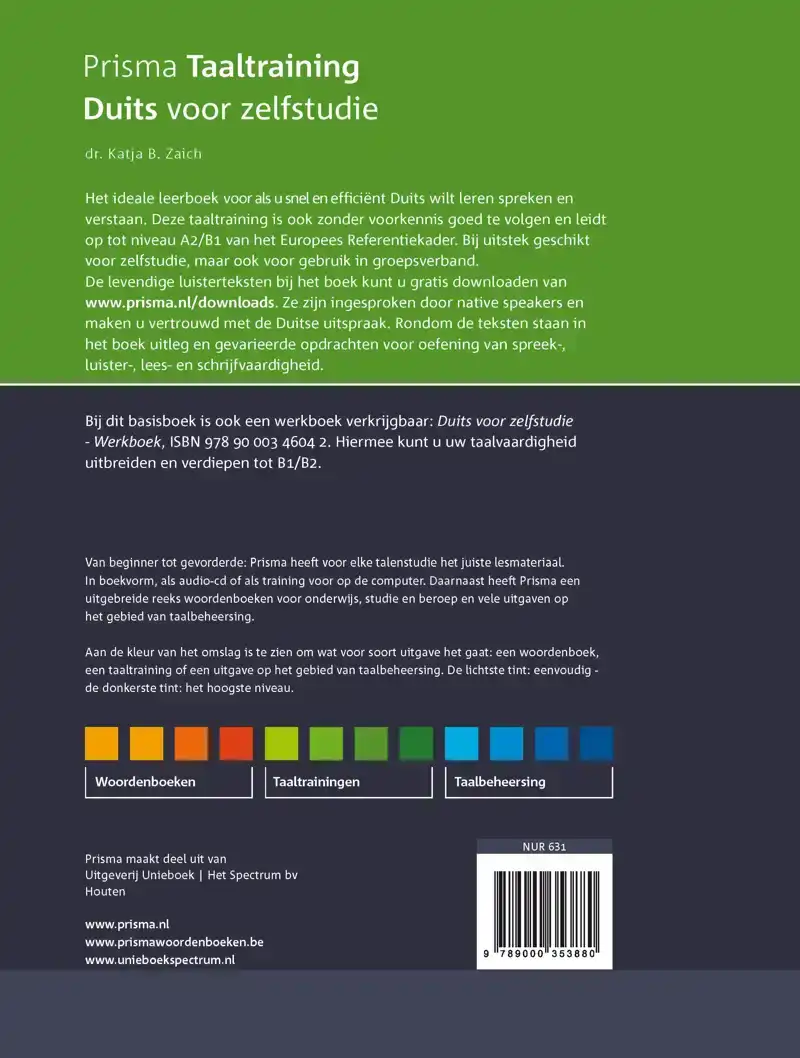 DUITS VOOR ZELFSTUDIE
