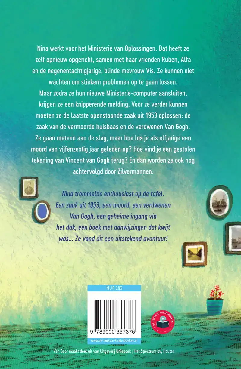 HET MINISTERIE VAN OPLOSSINGEN EN DE VERDWENEN VAN GOGH