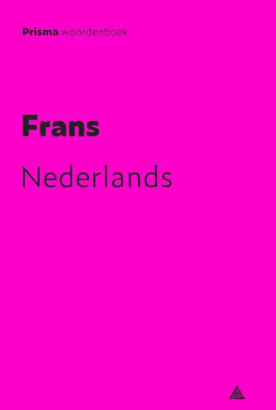 PRISMA WOORDENBOEK FRANS-NEDERLANDS
