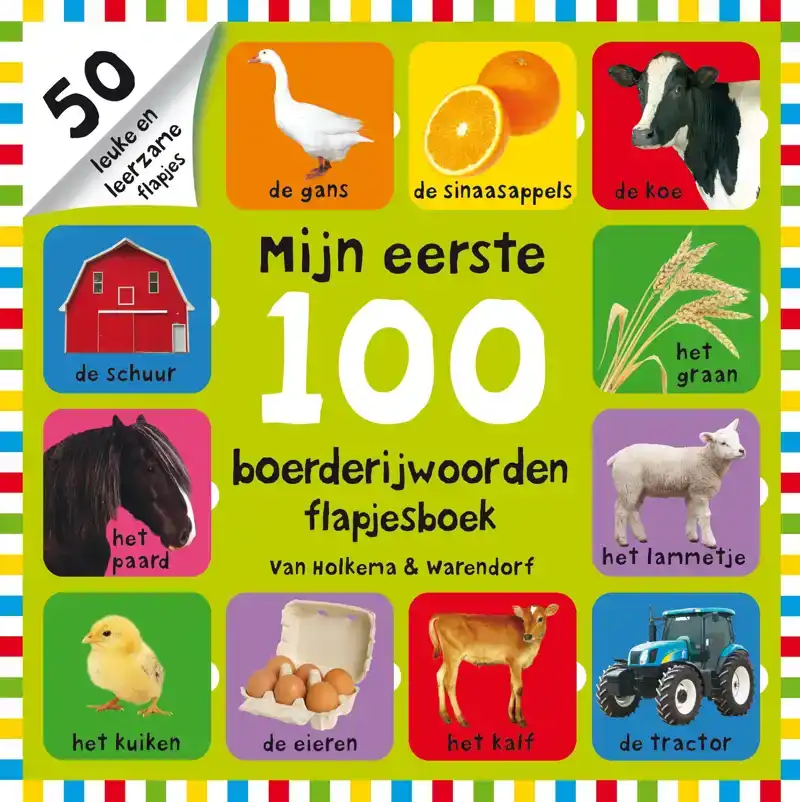 MIJN EERSTE 100 BOERDERIJWOORDEN FLAPJESBOEK