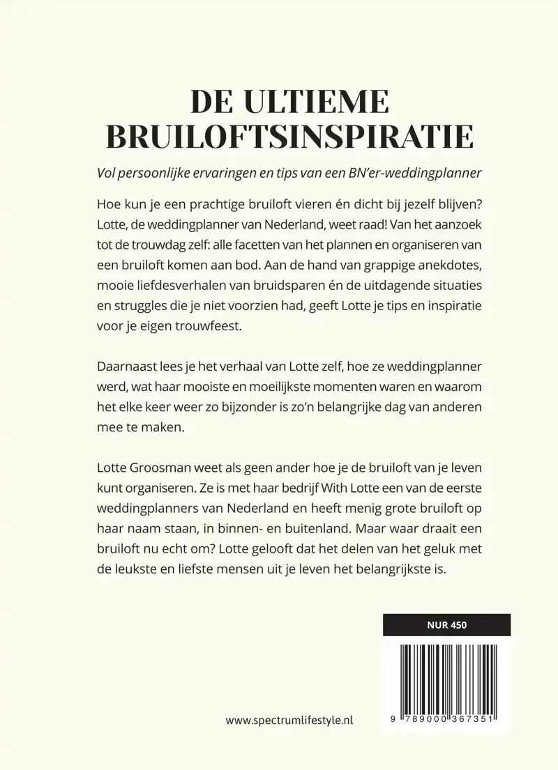 DAGBOEK VAN EEN WEDDINGPLANNER