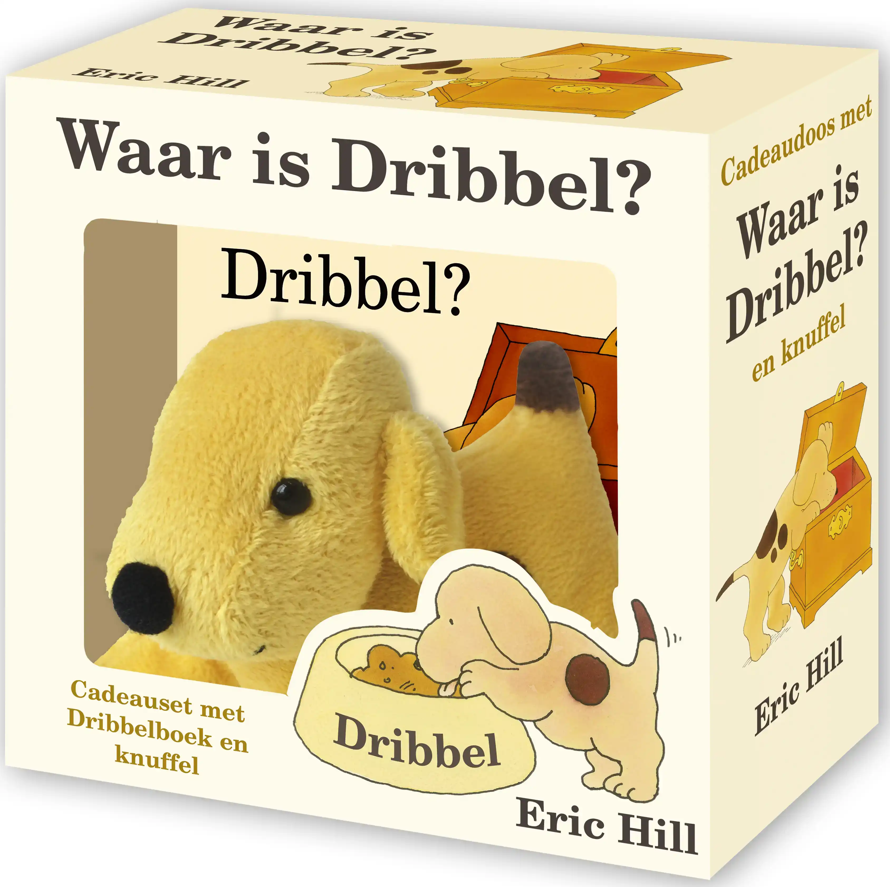 CADEAUSET MET WAAR IS DRIBBEL EN KNUFFEL