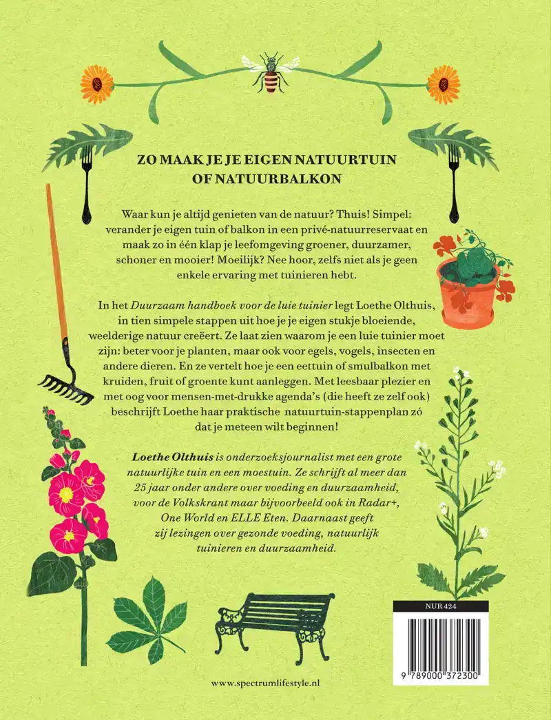 DUURZAAM HANDBOEK VOOR DE LUIE TUINIER