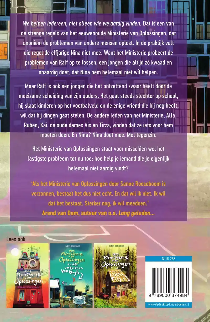 HET MINISTERIE VAN OPLOSSINGEN EN DE ZILVERJONGEN