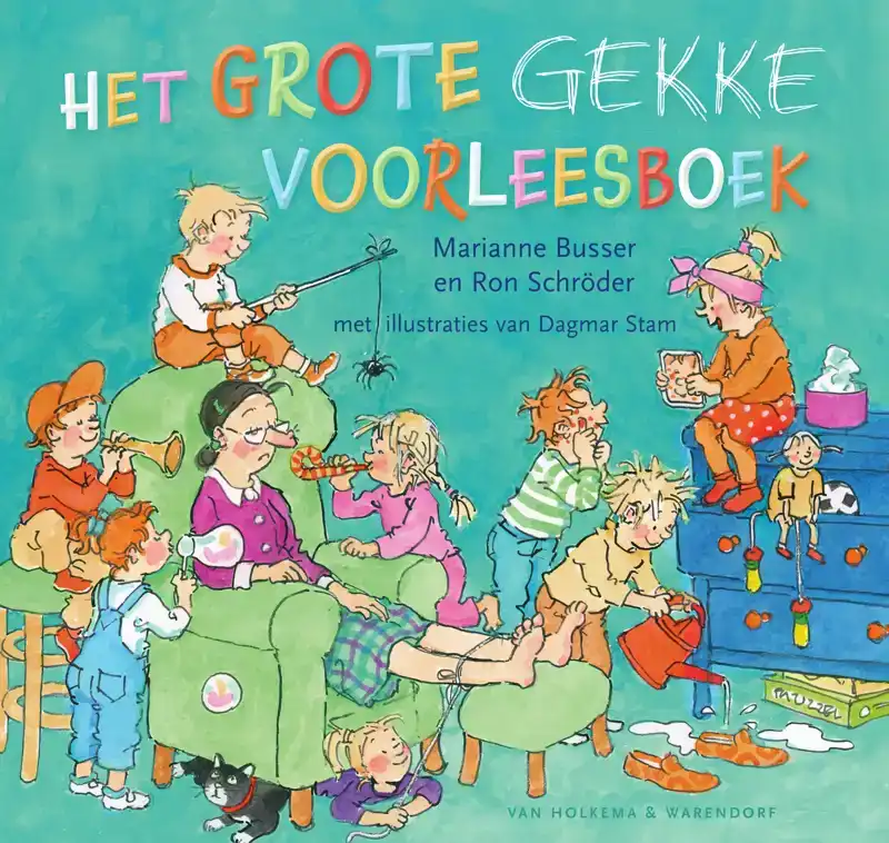 HET GROTE GEKKE VOORLEESBOEK
