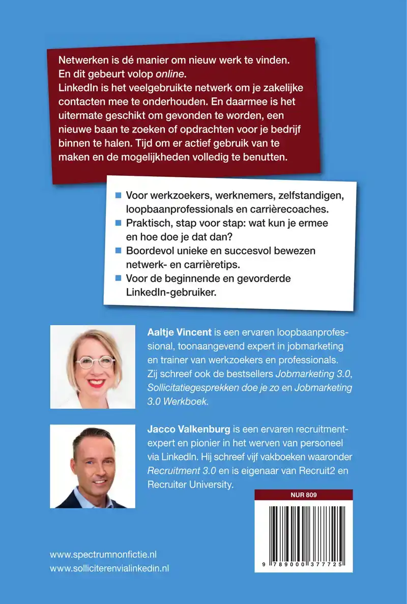 SOLLICITEREN VIA LINKEDIN