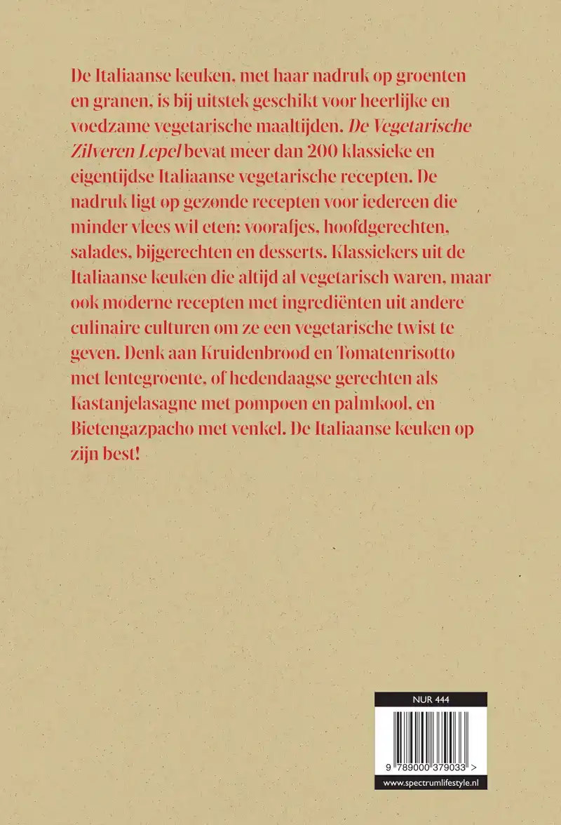 DE VEGETARISCHE ZILVEREN LEPEL