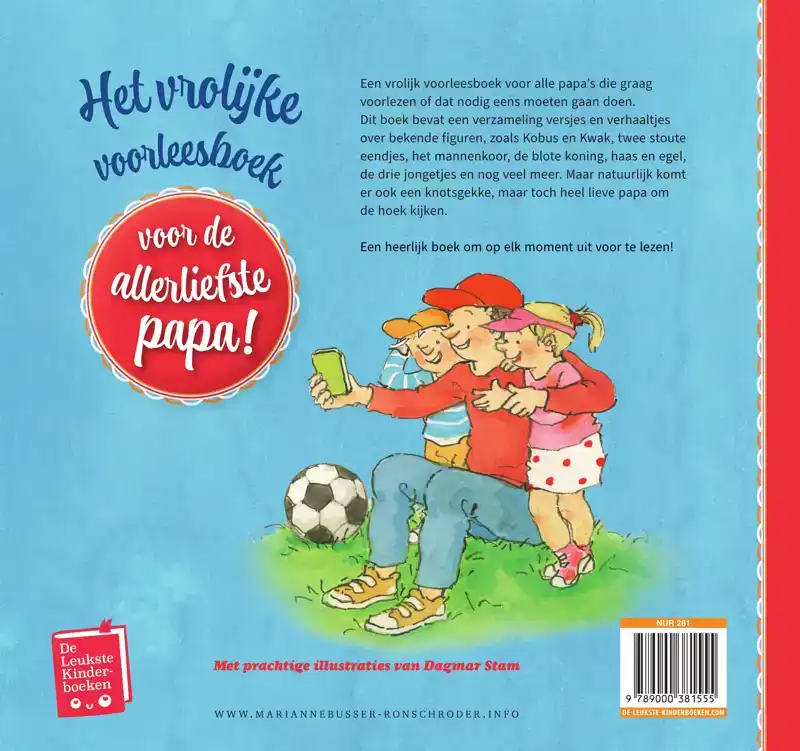 HET VROLIJKE VOORLEESBOEK VOOR DE ALLERLIEFSTE PAPA!