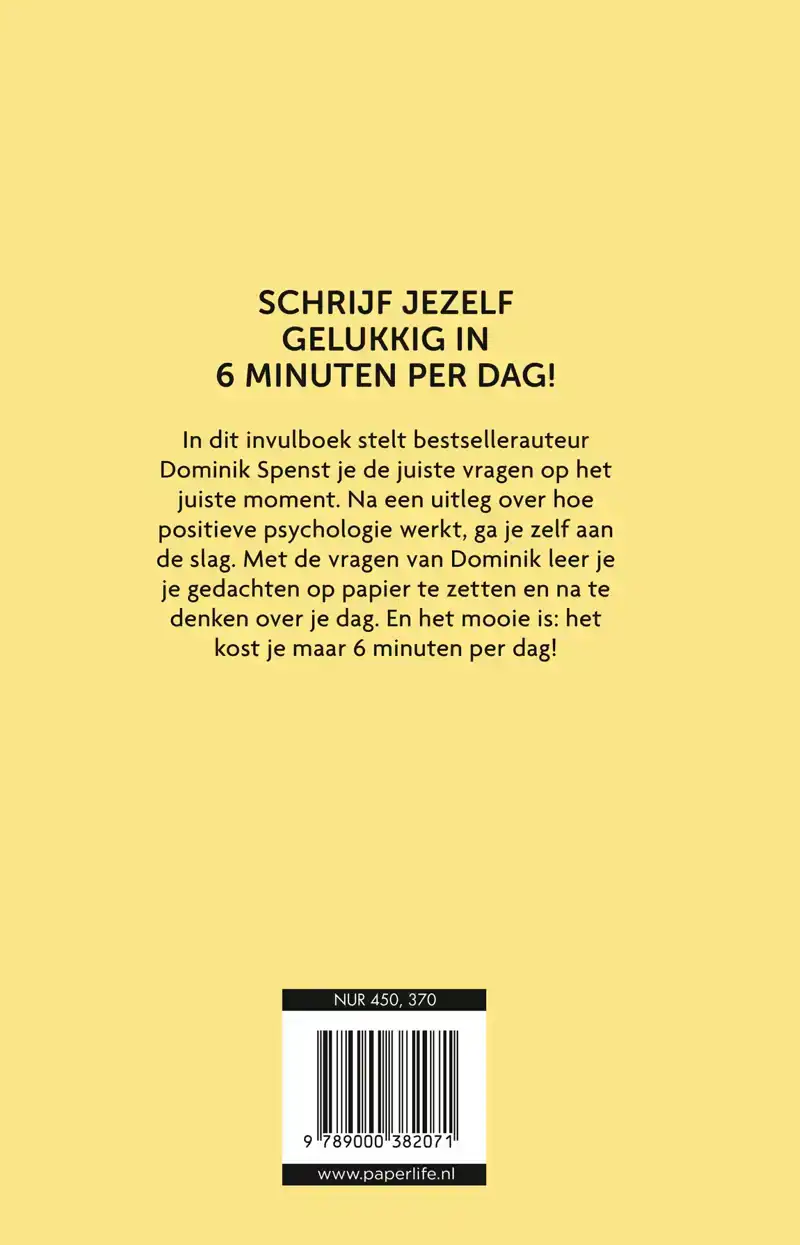 HET 6 MINUTEN DAGBOEK