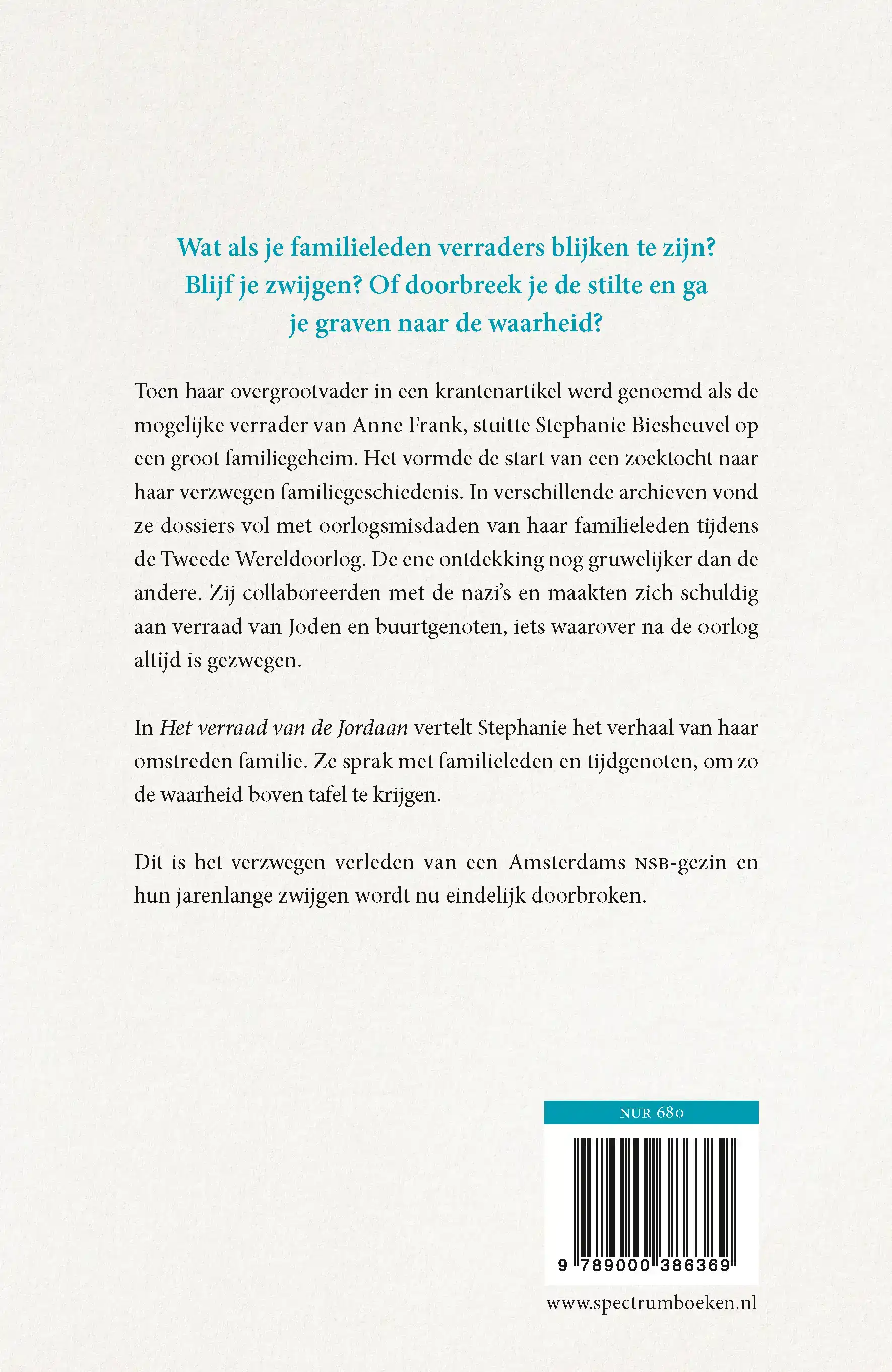 HET VERRAAD VAN DE JORDAAN