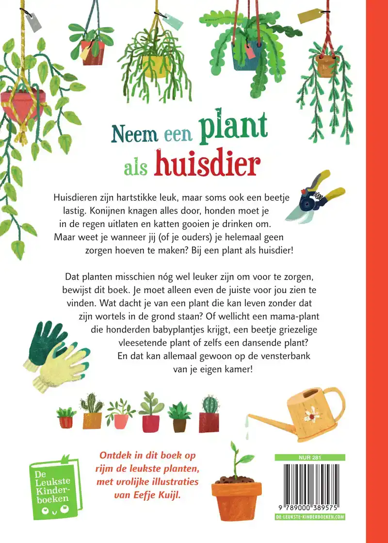 NEEM EEN PLANT ALS HUISDIER