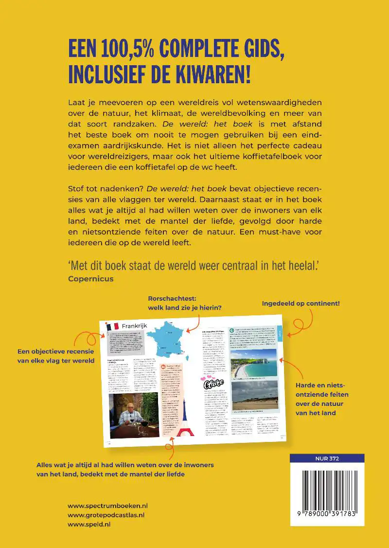 DE WERELD: HET BOEK