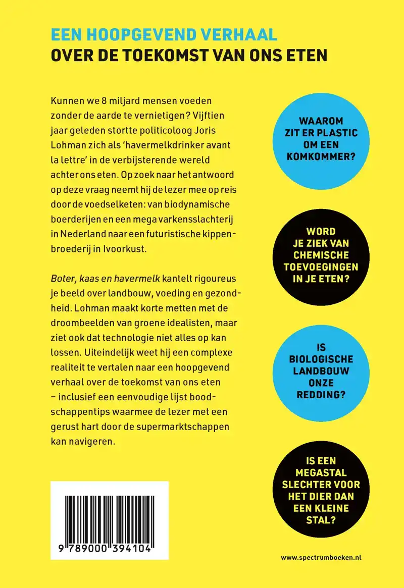 BOTER, KAAS EN HAVERMELK