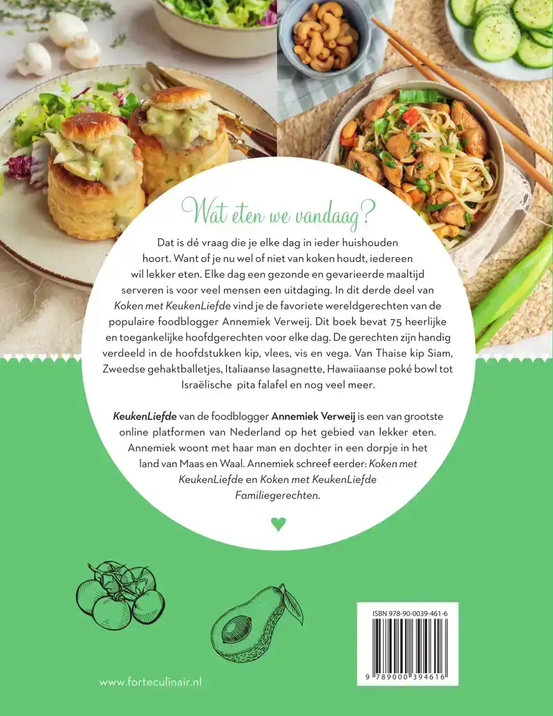 KOKEN MET KEUKENLIEFDE MAKKELIJKE WERELDGERECHTEN