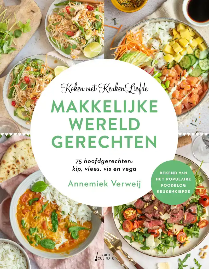 KOKEN MET KEUKENLIEFDE MAKKELIJKE WERELDGERECHTEN