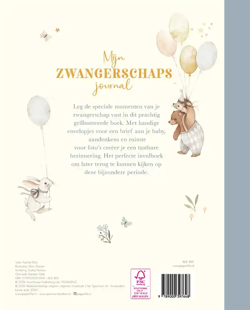 MIJN ZWANGERSCHAPSJOURNAL