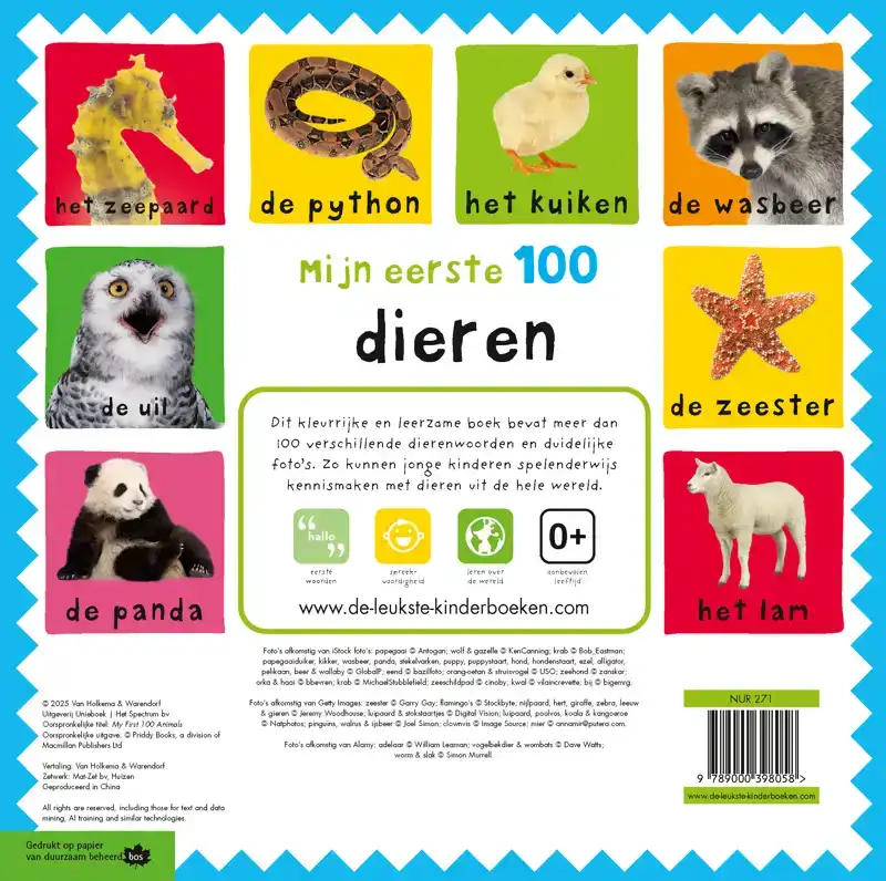 MIJN EERSTE 100 DIEREN